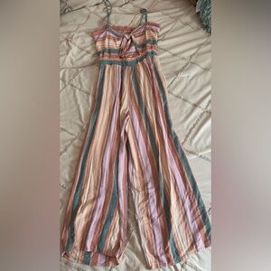 American Eagle Outfitters Multicolor Striped Pantsuit